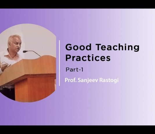 Lecture Note: “Good Teaching Practices In Ayurveda” (Part-1)