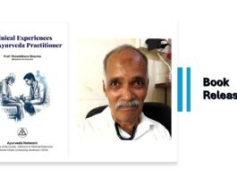 Book Release: “Clinical Experiences of an Ayurveda Practitioner” by Prof. Muralidhara Sharma.